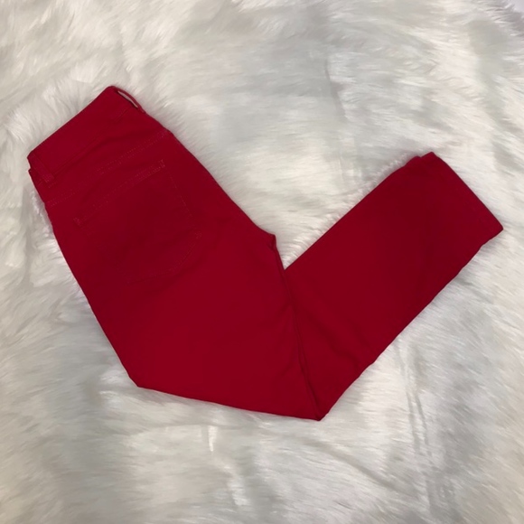 Talbots Red Signature Slim Crop Jeans Sz. 2 - Picture 1 of 4